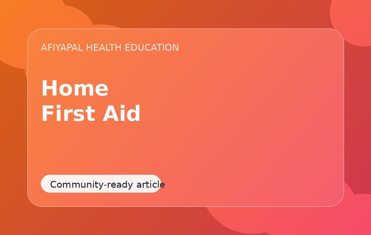 First Aid Basics Every Household Should Know