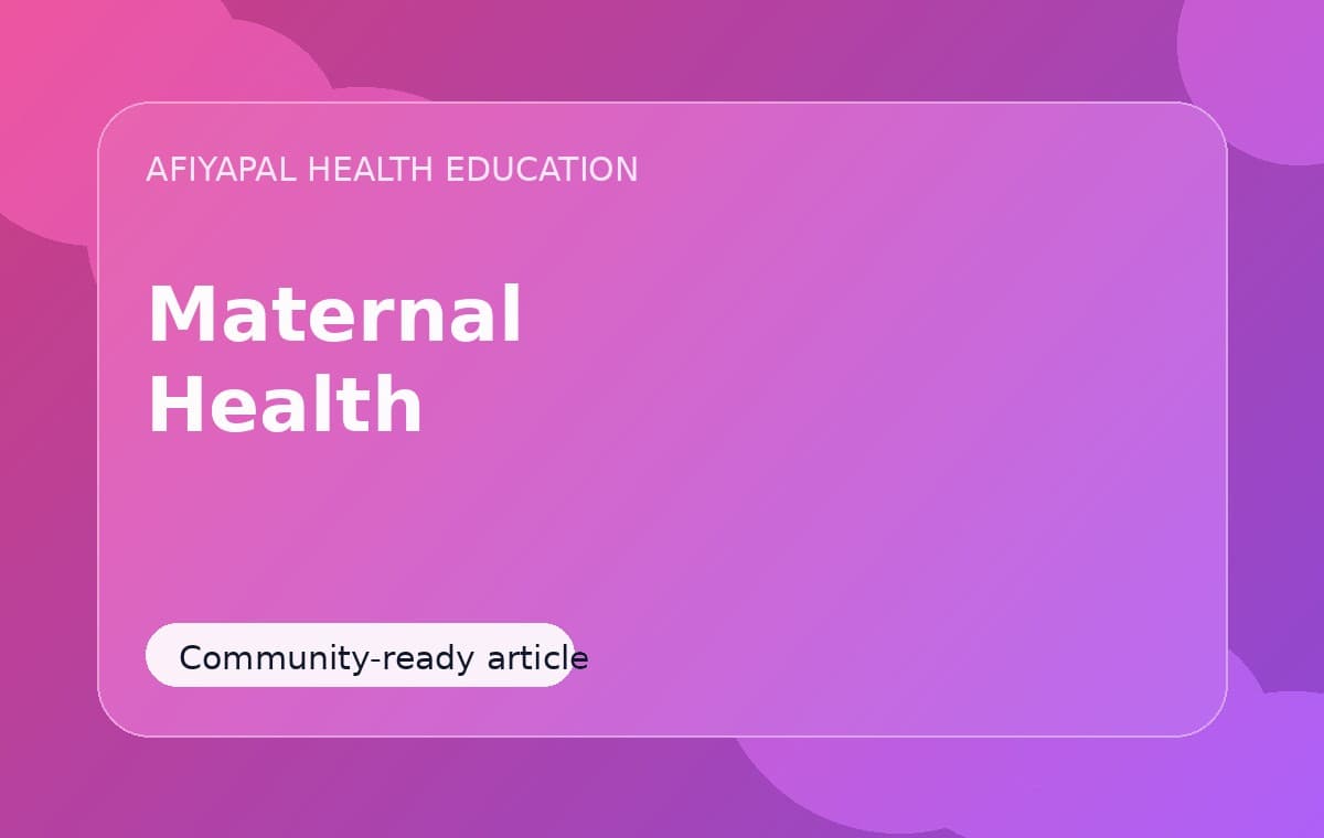 Antenatal Visits: What Families Should Expect and Prepare For